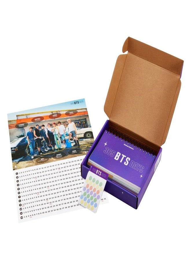 CAKE 365 BTS DAYS New Cover Edition - Official BTS Merchandise, Daily Flip Calendar with Useful Korean Expressions Used by BTS, Perpetual Desk Calendar, BTS Year Poster Included, Kpop Merch - Image 4