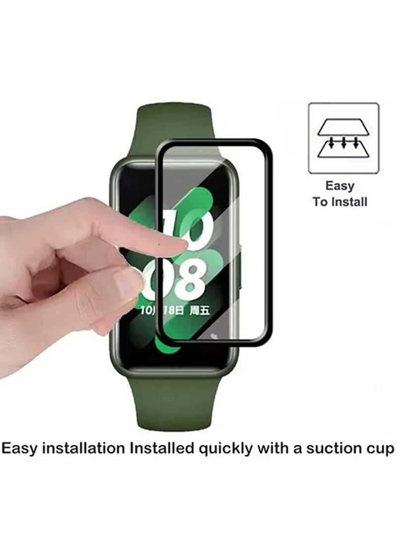 ماركة غير محددة اسكرين حماية عالية الجودة لشاشة ساعة سامسونج فيت 3 Samsung Galaxy Fit 3  - Image 3