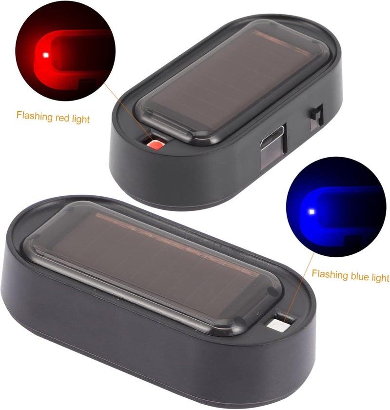 All need matching options NUOBESTY 2pcs Solar Powered Car Theft Warning Lamp with Flashing LED Simulation Easy Install Car Security Alarm Light with USB Recharge for Vehicle Roof Practical Dummy Light for Theft All user affordable trusted quality Daily use improved quality Big & small space compatible Sufficient order stock Ready post purchase fulfill Multi usage Good ventilation Global standard quality Scratch resistant Long term storage compatible Popular trusted craftsmanship Market popular practical build Various fittings Various color options Salt mist resistant Light sturdy raw material Easy clean surface Repeated assemble detach compatible Standard fit Different assemble options Strategic warehouse site Classic design alternatives Odor resistant General standard crafted - Image 3