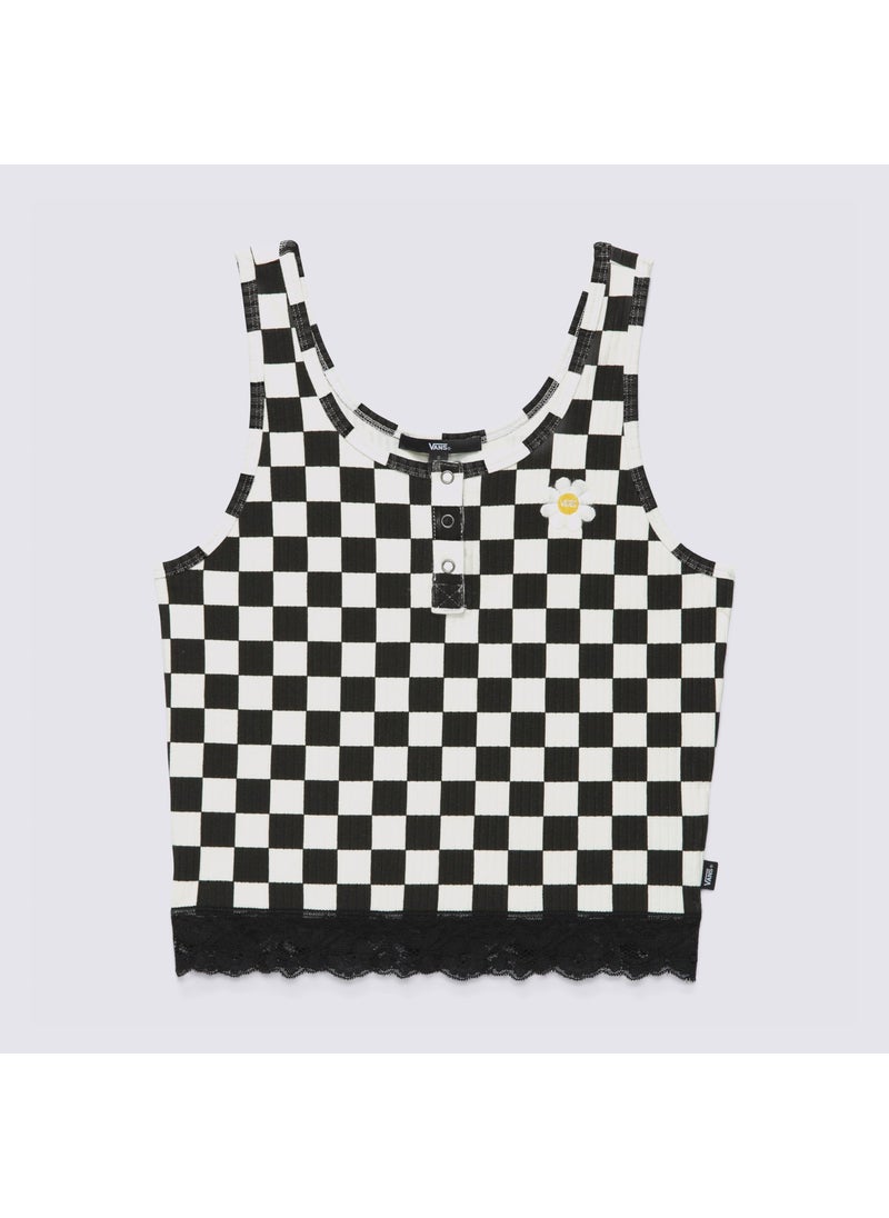 VANS - Oversized Floral Tank VN000741BLK1.- - Image 1