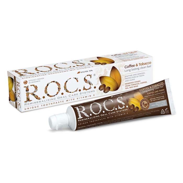 Rocs Coffee & Tobacco Tooth Paste 60ml