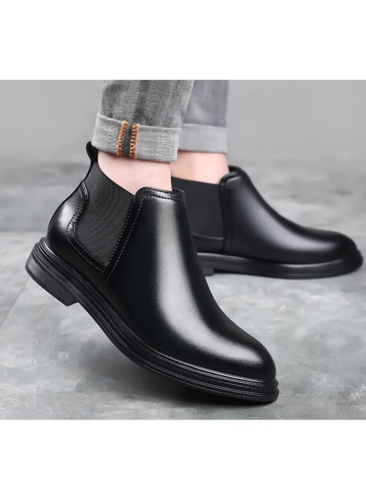 KUYING - New Men's Business Leather Shoes - Image 1