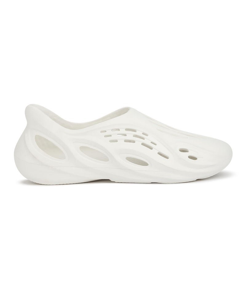 Aqualite NEO-155 Clogs for Men | Lightweight EVA Comfortable Slip-On Footwear | Durable Anti-Slip Men’s Clogs, Travel & Casual Use White - Image 3