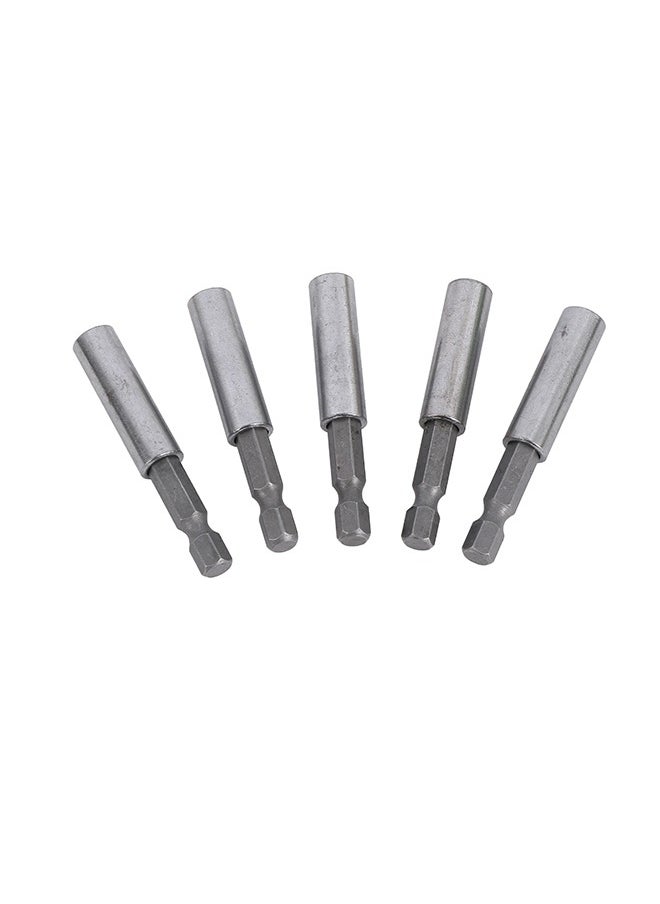 LAWAZIM - Screwdriver Bit Set -5 Piece- Hex Shank Nut Driver Bits for Power Drills, Quick-Release, Corrosion-Resistant, Ideal for Automotive, Woodworking, DIY, Home Repair, and Machine Maintenance - Image 1
