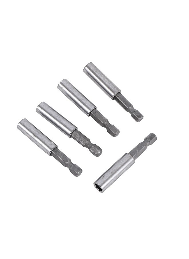 LAWAZIM - Screwdriver Bit Set -5 Piece- Hex Shank Nut Driver Bits for Power Drills, Quick-Release, Corrosion-Resistant, Ideal for Automotive, Woodworking, DIY, Home Repair, and Machine Maintenance - Image 1