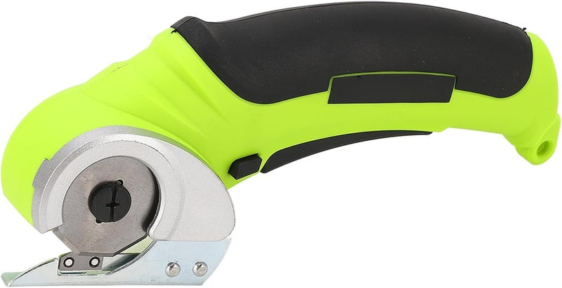 Electric Scissors with High Safety Cordless Fabric Cutter for Carpet Sponge Left and Right Handed Users (Green #14) - Image 3