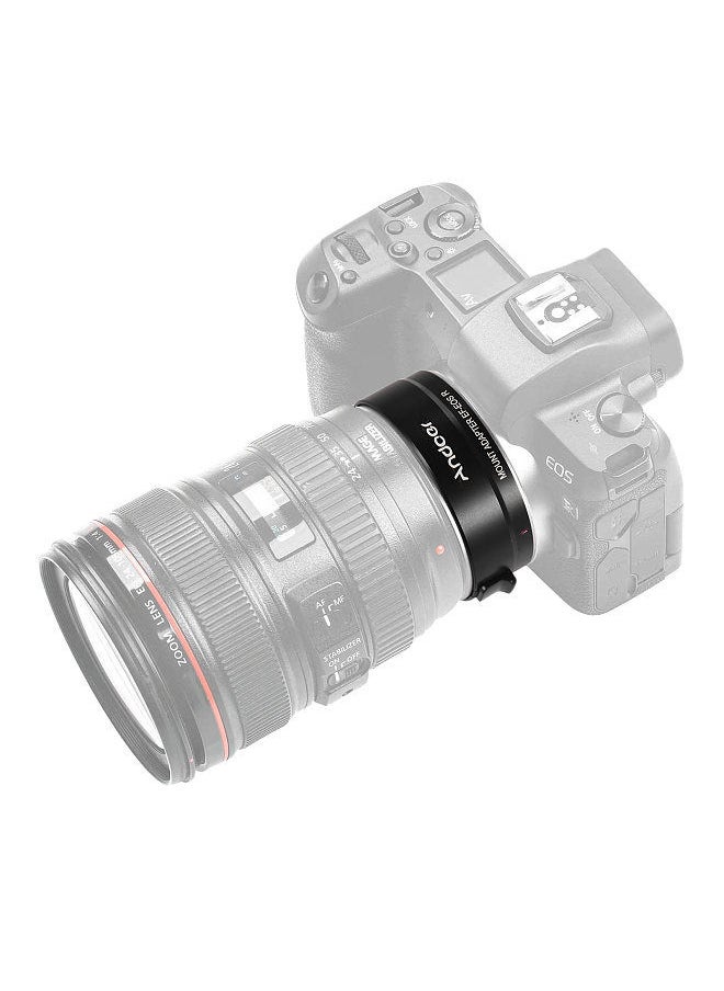 Andoer EF-EOSR Auto Focus Camera Lens Adapter Ring IS Image Stabilization