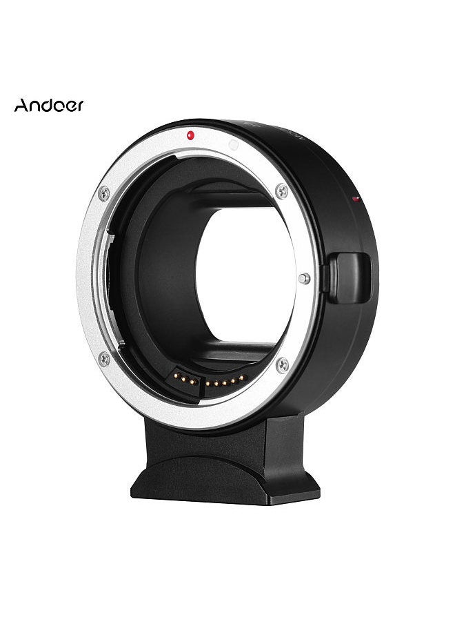 Andoer EF-EOSR Auto Focus Camera Lens Adapter Ring IS Image Stabilization