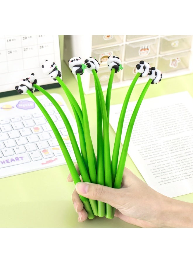 10 أقلام جيل مزينة برسوم الباندا اللطيفة، 0.5 مم - Image 5