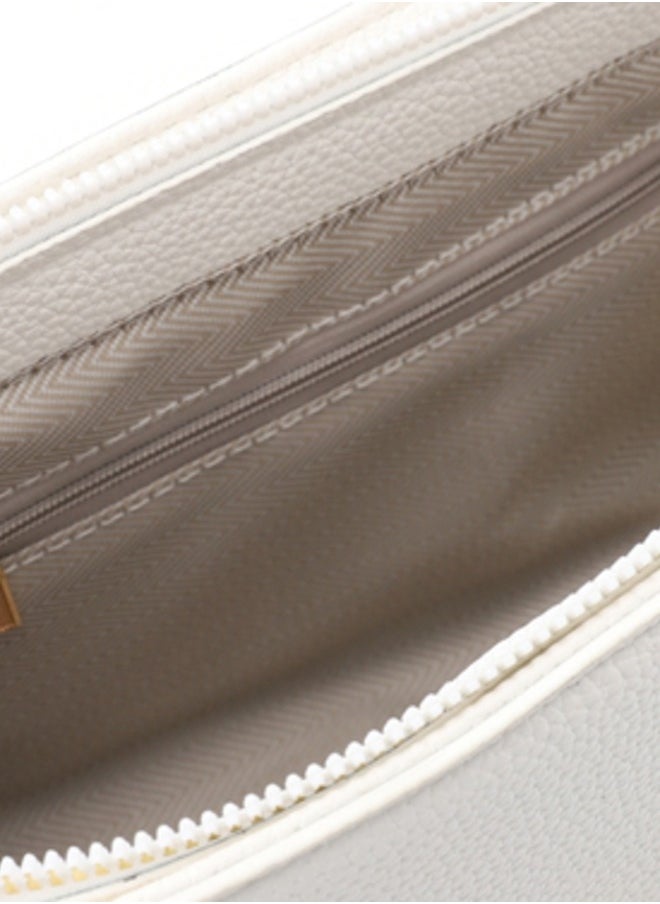 Mr.joe Mr Joe  White Magnetic And Zipper Closure Cross-Body Bag  -4137  - Image 5