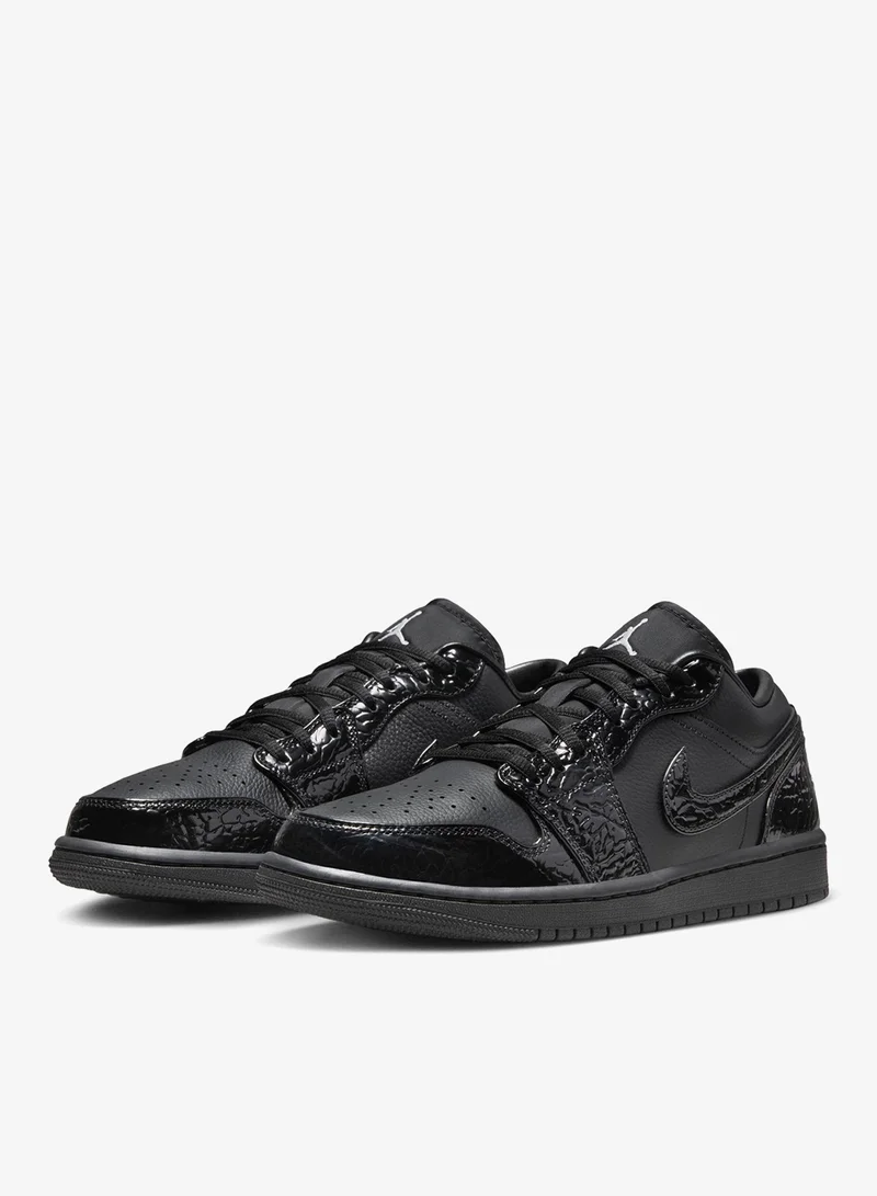 Jordan Black Women's 1 Low SE Shoes for Women | Best Price UAE