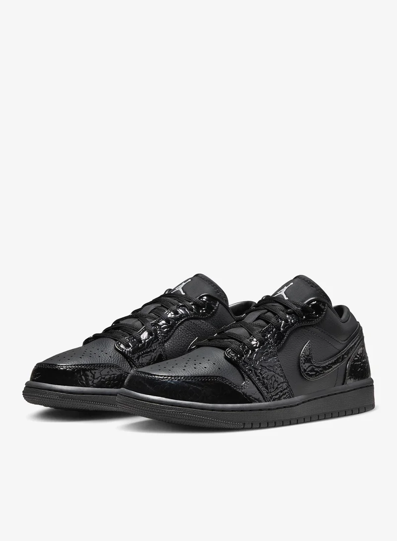 Jordan Black Women's 1 Low SE Shoes for Women | Best Price UAE