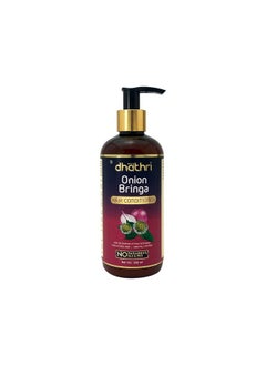 dhathri Onion Bringa Floral Conditioner For Strong And Healthy Hair! Goodness Of Onion & Bringa For Hair Growth & Hair Fall Control|For Thick,Shiny & Frizz-Free Hair | 300 Ml, 1 Count  - Image 1