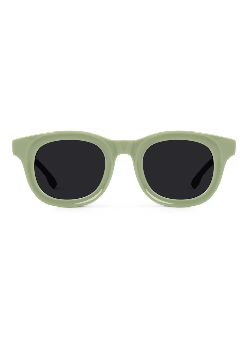Woggles  Designer Green Wayfarer Sunglasses| Men &Women| 100% Uv Protection  | Best Price UAE
