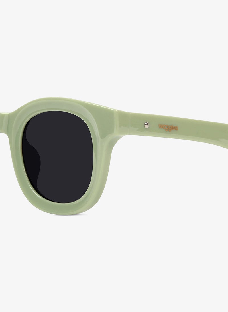 Woggles Designer Green Wayfarer Sunglasses| Men &Women| 100% Uv Protection - Image 3