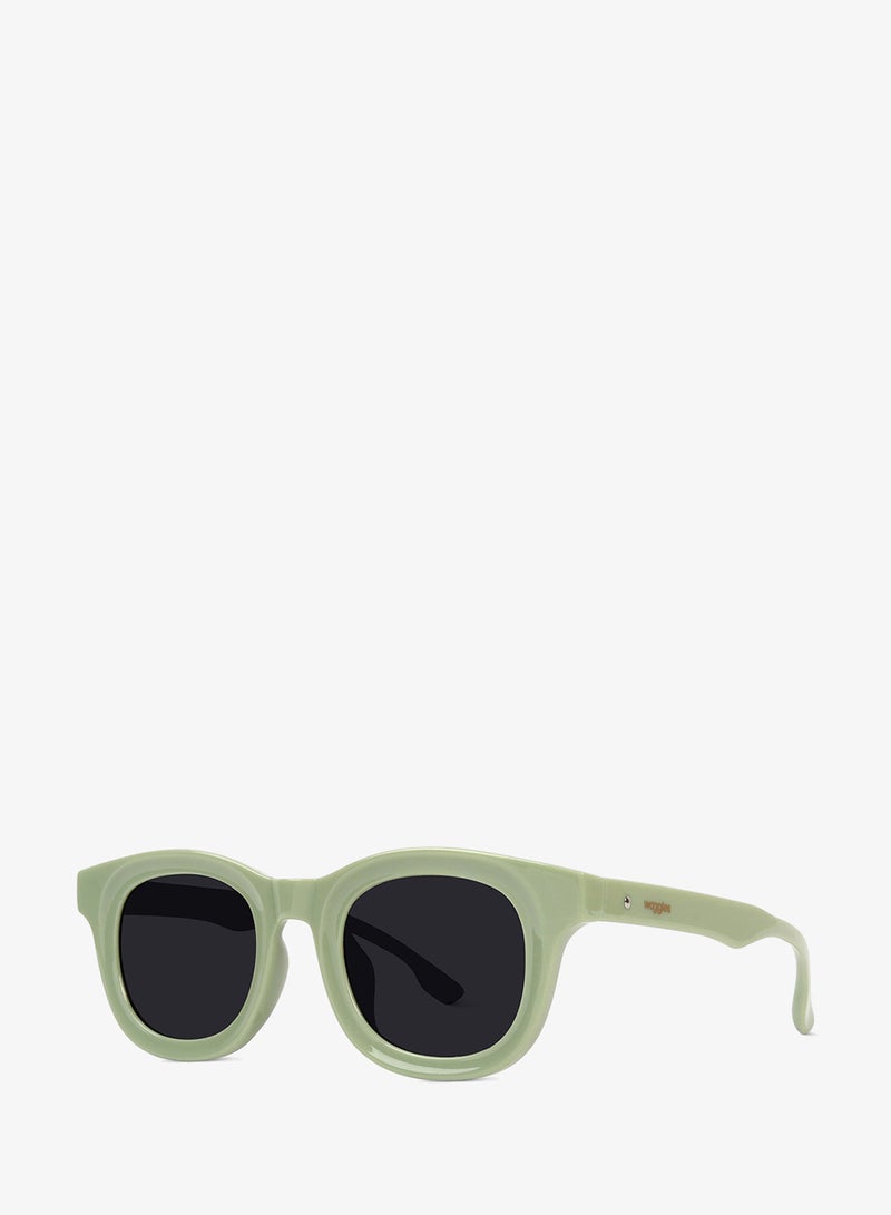 Woggles Designer Green Wayfarer Sunglasses| Men &Women| 100% Uv Protection - Image 5
