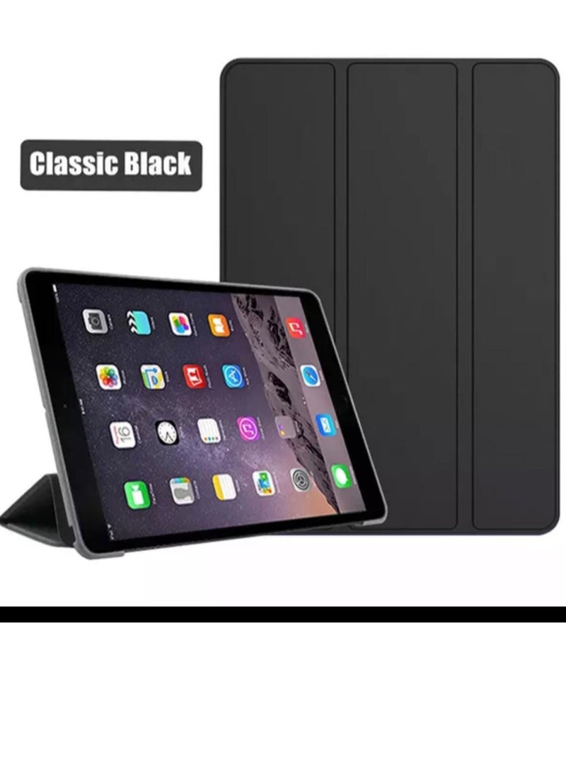 Generic - Black leather smart bag with a smart feature for iPad MINI 1/2/3 - Image 1
