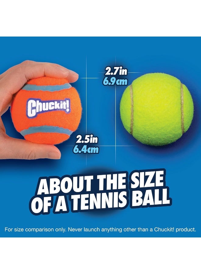 Chuckit! Dog Tennis Ball Dog Toy, Small (2 Inch Diameter) for dogs 0-20 lbs, Shrink Wrap Pack of 2 - Image 5