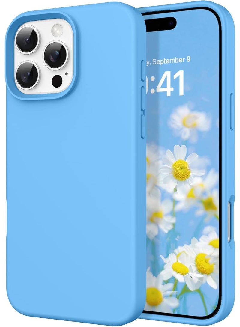 MUNTAQI Silicone Case for iPhone 14 Pro Max – Soft Liquid Silicone Shockproof Cover with Microfiber Lining, Slim Protective Non-Slip Grip Case, Wireless Charging Compatible (6.7 inch) - Image 1