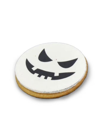 Jack-O-Lantern White Cookie