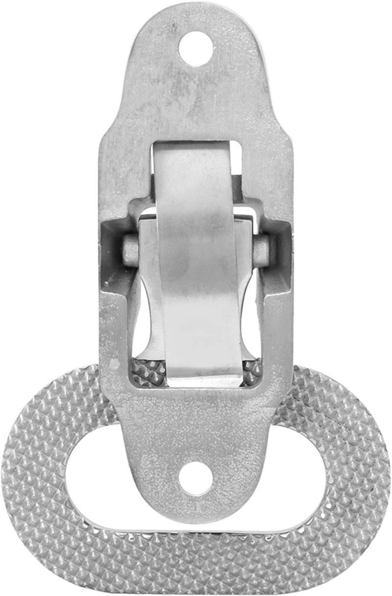 Folding Vehicle Step: 316 Stainless Steel Anti-Slip Safety Gripper - Marine Grade Saltwater Resistant Multi-Purpose Step for Ships, Yachts, Trucks, RVs and Hard-To-Reach Areas - Image 5