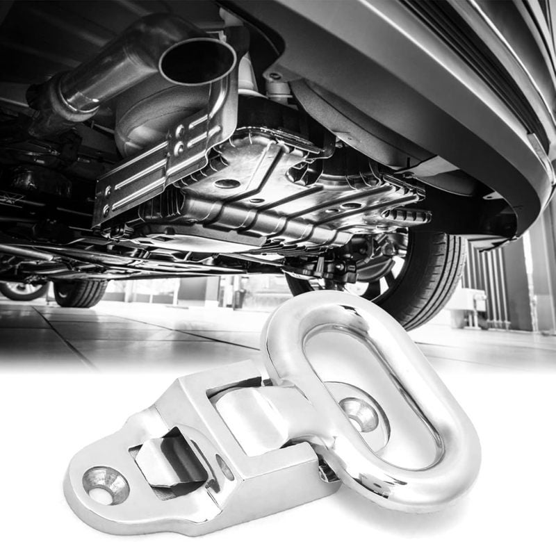 Folding Vehicle Step: 316 Stainless Steel Anti-Slip Safety Gripper - Marine Grade Saltwater Resistant Multi-Purpose Step for Ships, Yachts, Trucks, RVs and Hard-To-Reach Areas - Image 4