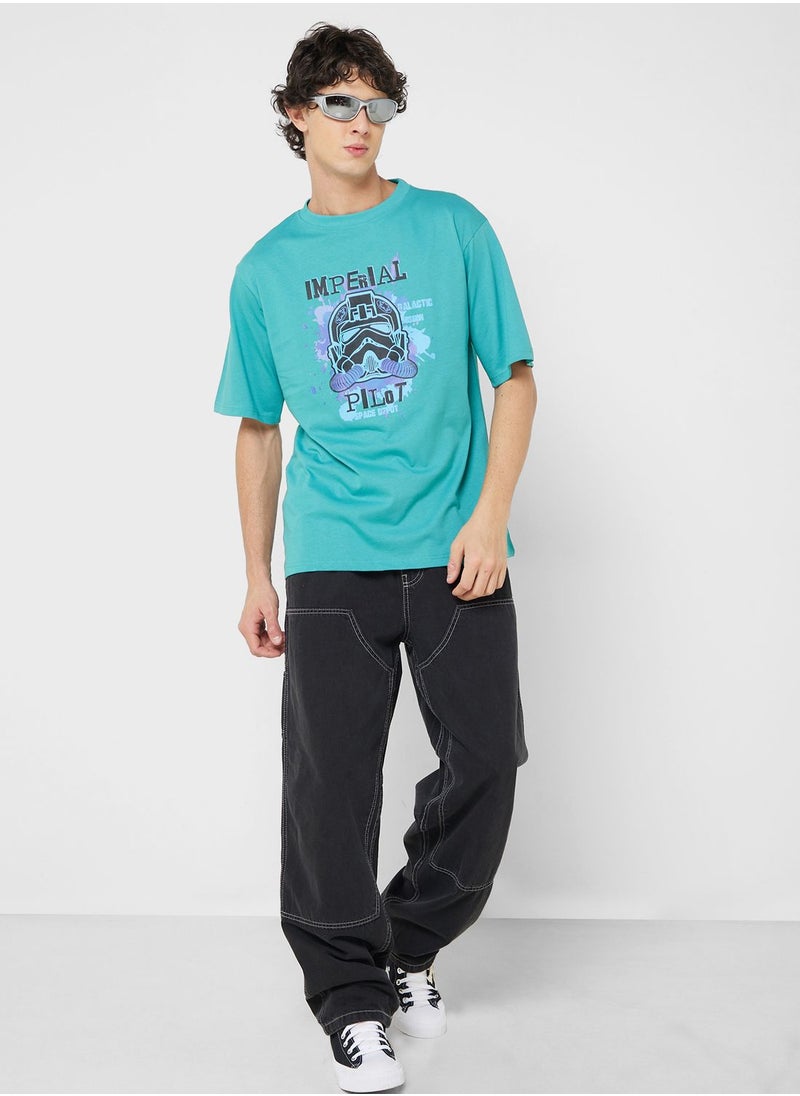 Starwars Starwars Oversized T-Shirt  - Image 4