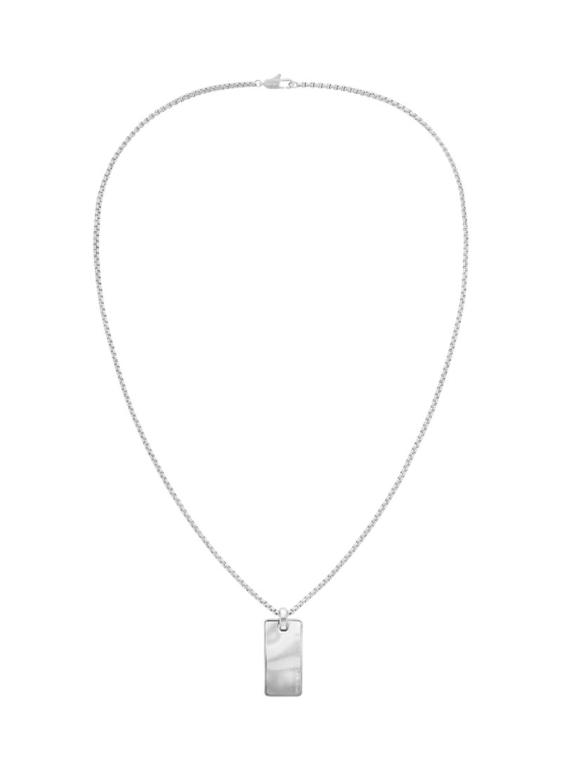 CALVIN KLEIN CALVIN KLEIN JEWELRY CK METALLIC WAVES MENS PENDANT NECKLACE - 35100033  - Image 1