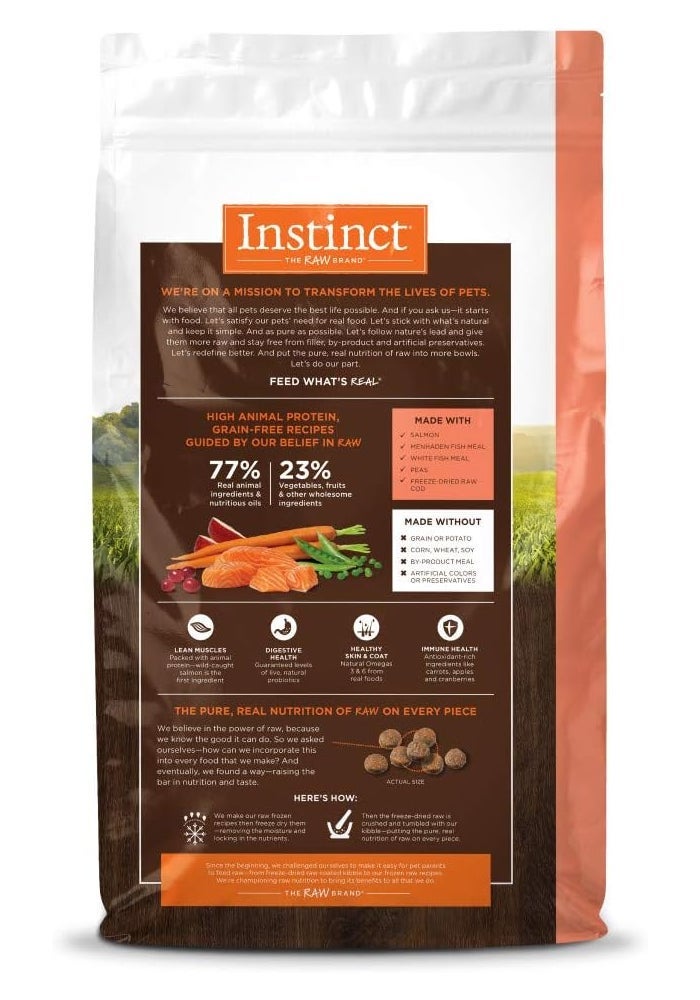Instinct Original Grain Free Salmon Dry Cat Food - 4.5LB - Image 3