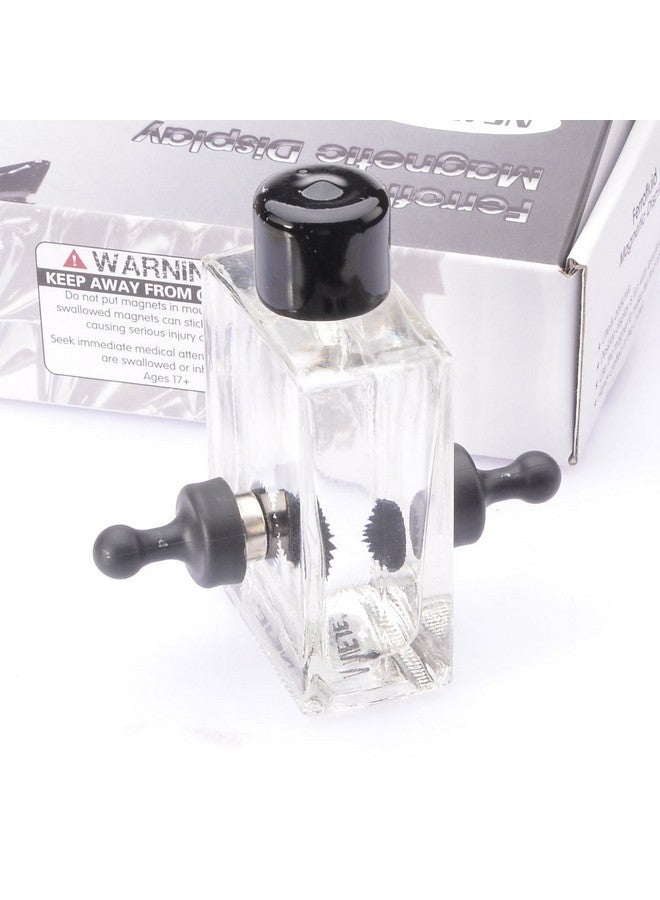 AOMAG Dancing Ferrofluid Magnetic Ferrofluid Display in a Bottle Ferro Fluid Cool Stuff for Science Lovers Physics Magnetic Desk Toys Adults - Image 1