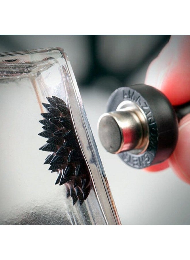 AOMAG Dancing Ferrofluid Magnetic Ferrofluid Display in a Bottle Ferro Fluid Cool Stuff for Science Lovers Physics Magnetic Desk Toys Adults - Image 3