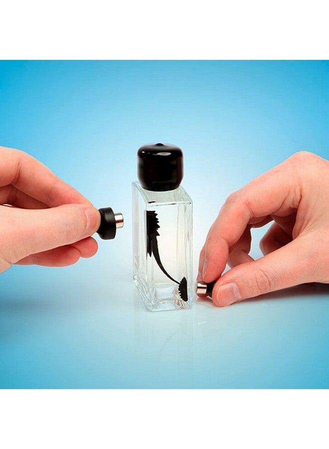 AOMAG Dancing Ferrofluid Magnetic Ferrofluid Display in a Bottle Ferro Fluid Cool Stuff for Science Lovers Physics Magnetic Desk Toys Adults - Image 2