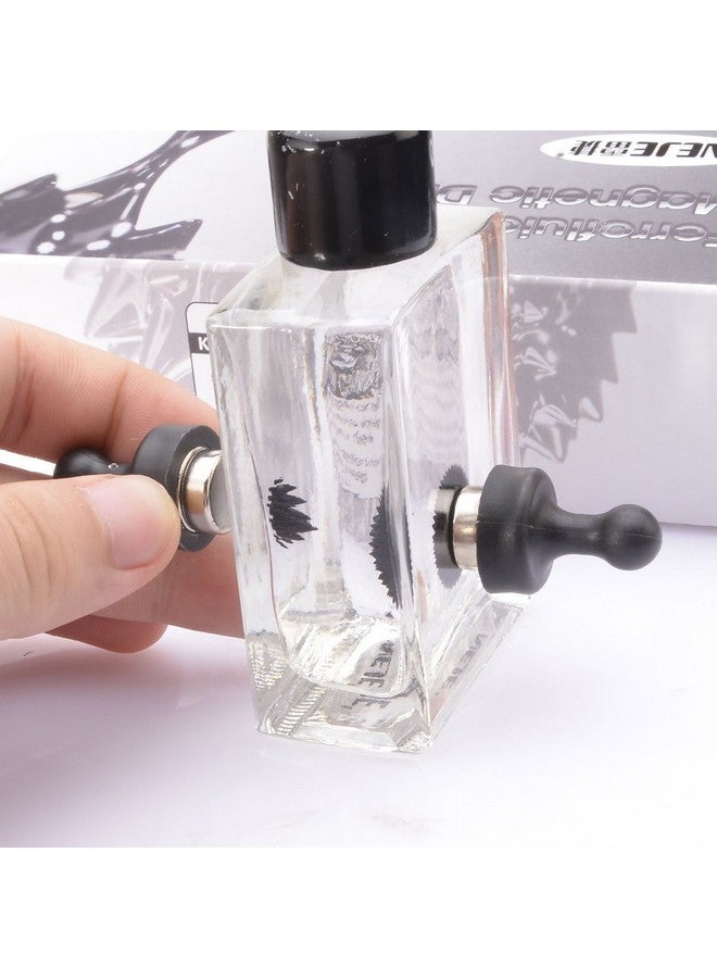 AOMAG Dancing Ferrofluid Magnetic Ferrofluid Display in a Bottle Ferro Fluid Cool Stuff for Science Lovers Physics Magnetic Desk Toys Adults - Image 4