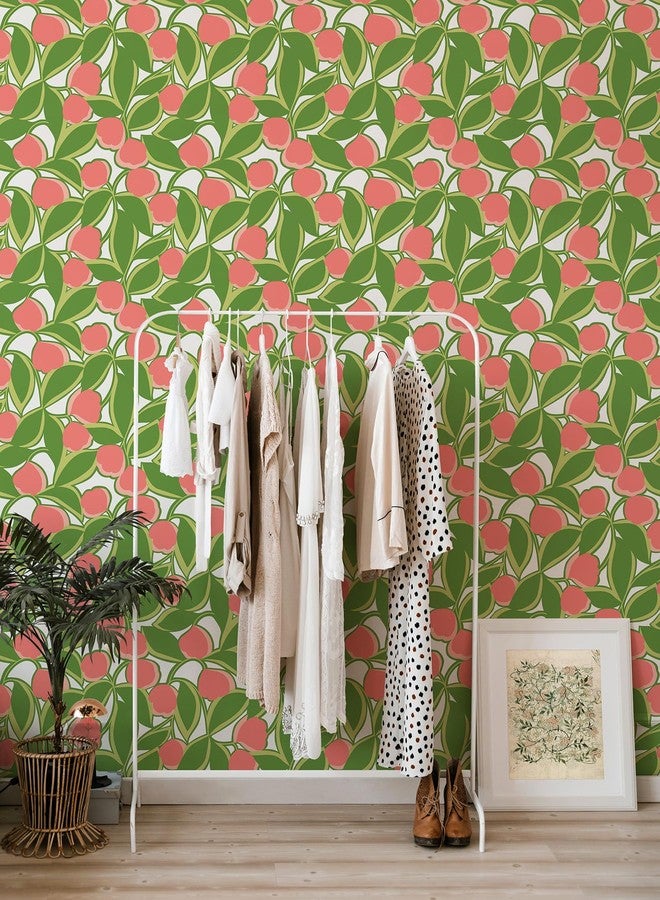 NuWallpaper x Megan Carter Talia Green Peel and Stick Wallpaper, MCS6405 - Image 3