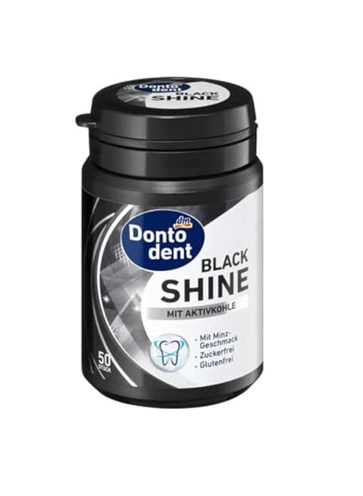 Dontodent Black Shine Gum 50 pieces