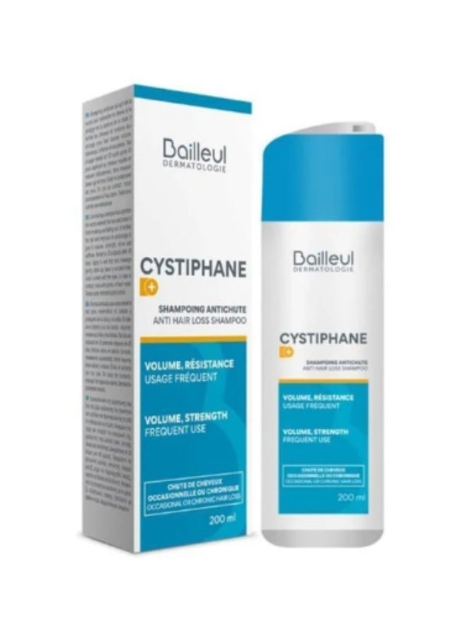 Biorga Cystiphane Anti-Hair Loss Shampoo 200ml - Volume & Strength Solution - Image 2