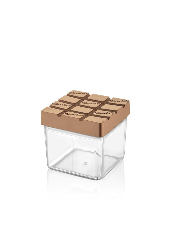 Qlux Chocolate - Biscuit Storage Box 0,5L - Image 2