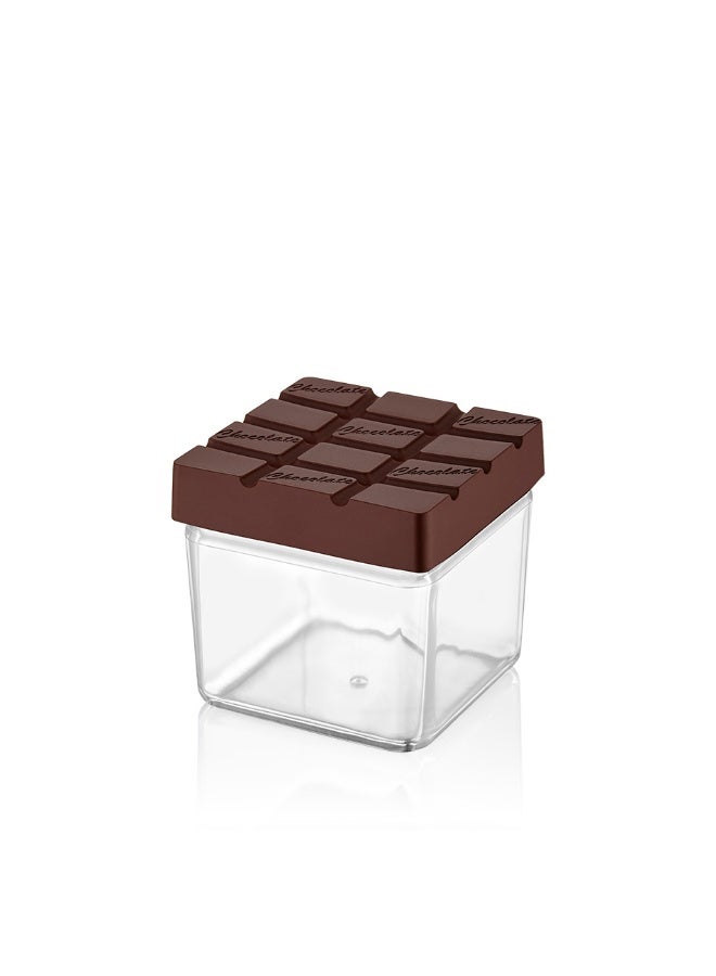 Qlux Chocolate - Biscuit Storage Box 0,5L - Image 3