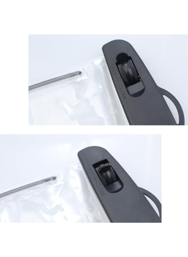 Universal Waterproof Phone Pouch Underwater Dry Bag Case with Lanyard for iPhone, Samsung & Smartphones up to 7.0 Inches - Image 2