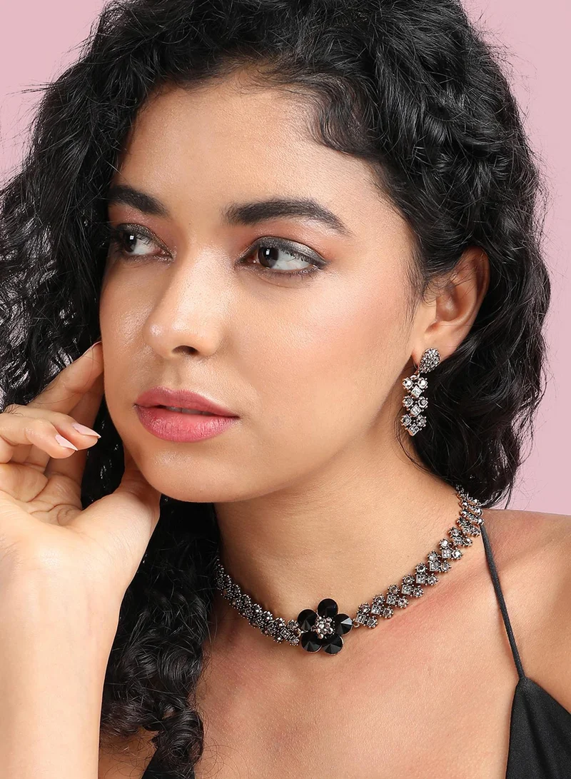 Sohi  Maxi Flower Artificial Jewellery Set for Women | Best Price UAE