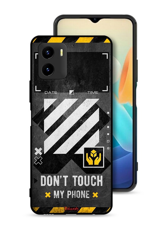 Tolwak Vivo Y15s Protective Case Cover Do Not Touch My Phone - Image 1
