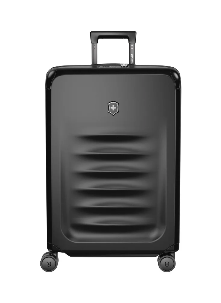 Victorinox Spectra 3.0 Medium 69cm Hardside 4 Double Wheel Expandable Check-In Luggage Trolley Black