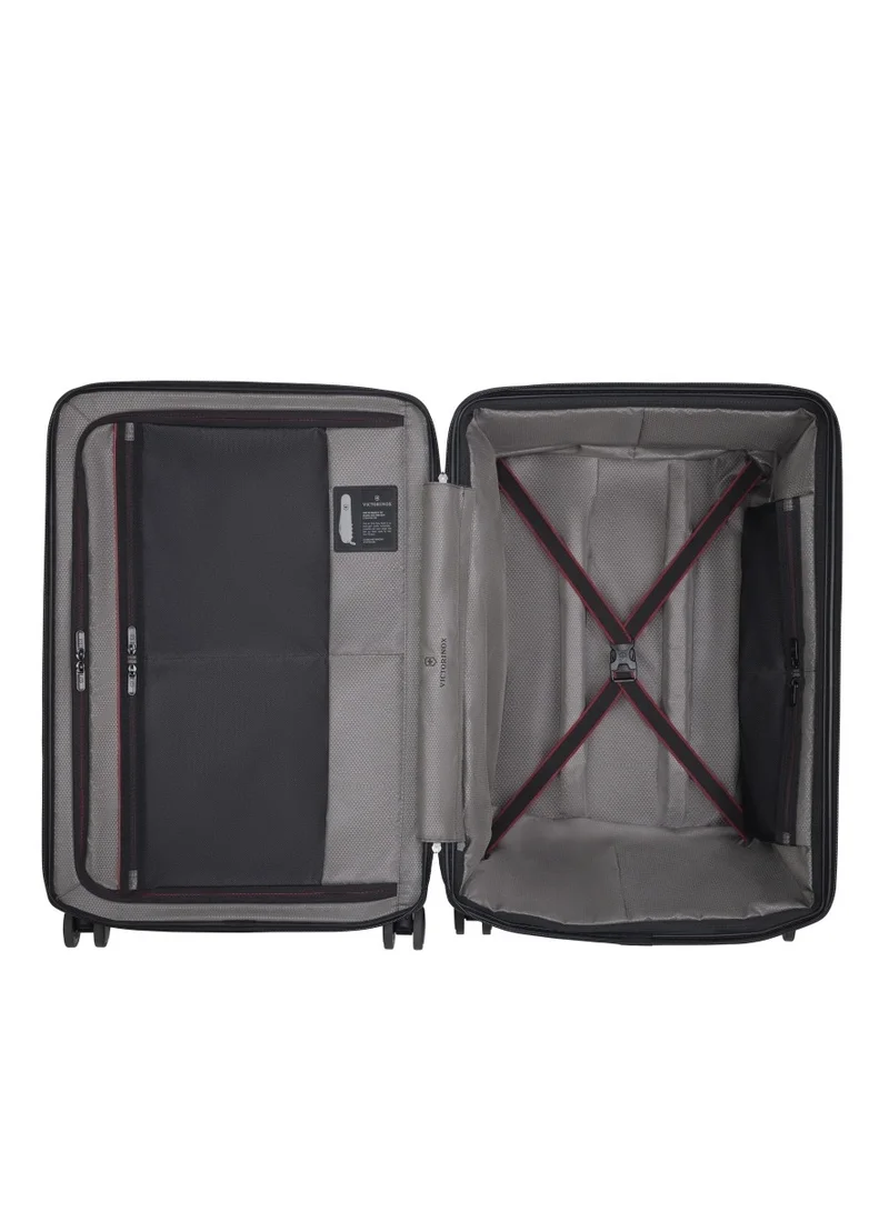 Victorinox Spectra 3.0 Medium 69cm Hardside 4 Double Wheel Expandable Check-In Luggage Trolley Black