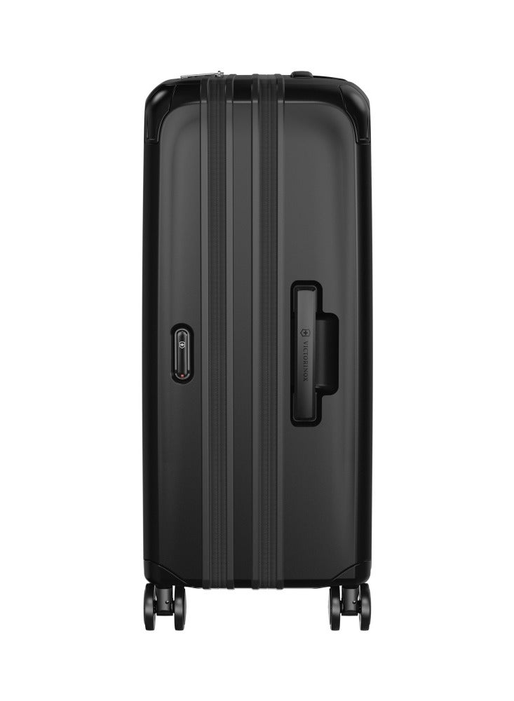 Spectra 3.0 Medium 69cm Hardside 4 Double Wheel Expandable Check-In Luggage Trolley Black