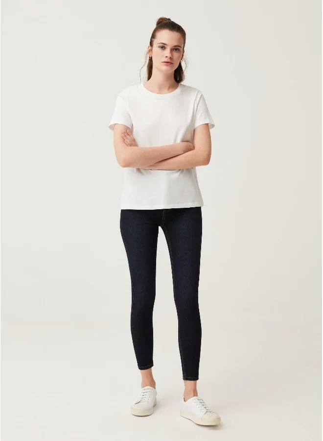 او في اس Ovs Skinny-Fit Jeans With Five Pockets