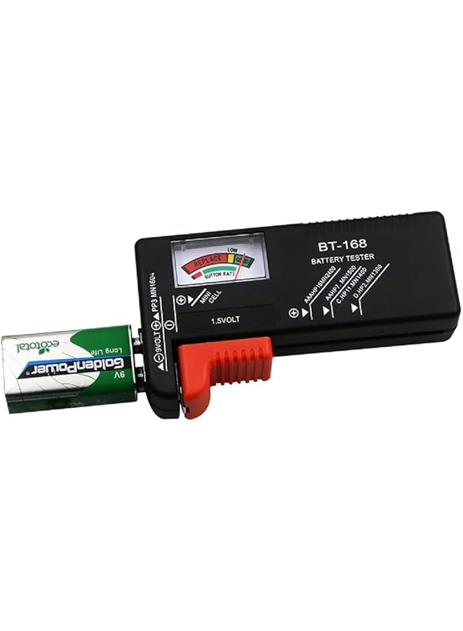 إيروريكس جهاز اختبار بطارية بشاشة رقمية من نوع المؤشر BT 168، جهاز اختبار بطارية متعدد الوظائف، بطاقة اختبار - Image 2