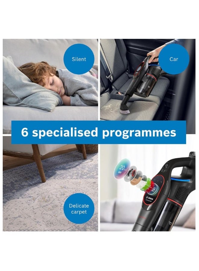 BOSCH Unlimited 10 ProPower Cordless Vacuum, 100min Runtime, MicroClean And 6 Modes - 10.1 L 420 W BCS1051GB Black - Image 4