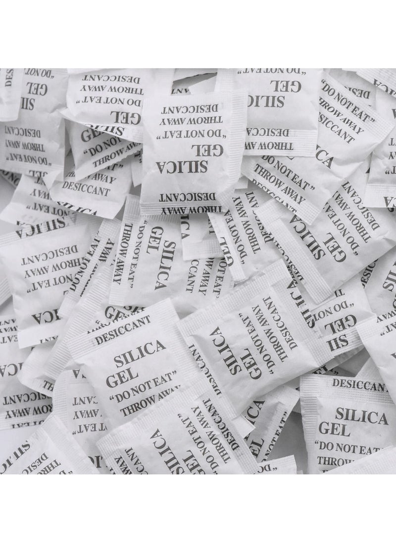 200 Packs 3 Gram Desiccant Packets, Food Safe Silica Gel Desiccant Packets, Premium Moisture Absorbers for Food Storage, Desiccant Beads Packet for Moisture Storage Control - Image 4