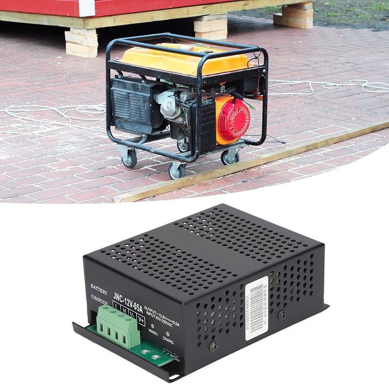 وحدة شاحن بطارية JNC 12V 05A بالتنقيط مع حماية من التحميل الزائد والدائرة القصيرة والقطبية العكسية - Image 4