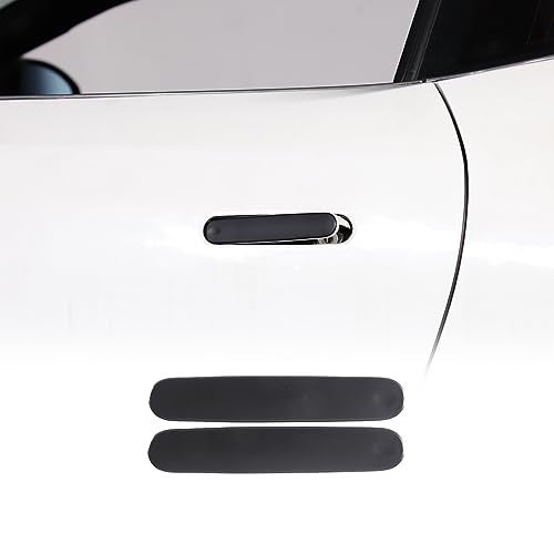Daeiclru Exterior Door Handle Trim Cover Fit for Jaguar FType 20132024 ABS Car Outside Door Handle Trim Cover Protector Decoration Cover 2PCS Matt Black - Image 1